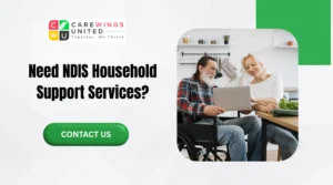 Couple reviewing information together at home, highlighting reliable NDIS household support services for daily living and home assistance.